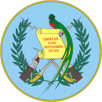 Guatemala, coat of arms - vector image