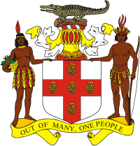 Jamaica, coat of arms - vector image