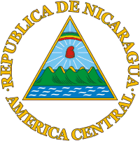 Nicaragua, coat of arms - vector image