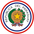 Парагвай, национальная эмблема - векторное изображение
