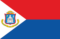 Sint Maarten, flag - vector image