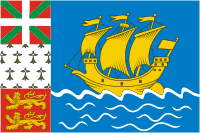 St. Pierre and Miquelon, flag