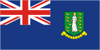 Britische Jungferninseln, Flagge - Vektorgrafik