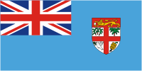 Фиджи, флаг - векторное изображение