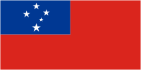 Самоа (Западное Самоа), флаг