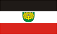 New Guinea (German colony), flag (1914) - vector image