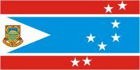 Tuvalu, flag (1995) - vector image