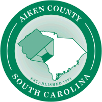 Aiken county (South Carolina), seal - vector image