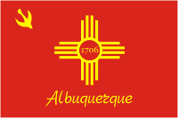 Albuquerque (New Mexico), flag - vector image
