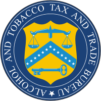 U.S. Alcohol and Tobacco Tax and Trade Bureau (TTB), seal - vector image