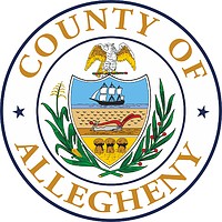 Allegheny county (Pennsylvania), seal - vector image