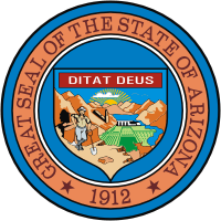 Arizona, state seal - vector image
