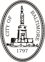 Балтимор (Мэриленд), печать - векторное изображение