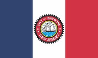 Bayonne (New Jersey), flag - vector image