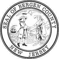 Bergen county (New Jersey), seal (black & white)