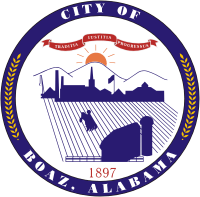 Boaz (Alabama), seal - vector image