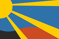 Brandon (South Dakota), flag - vector image