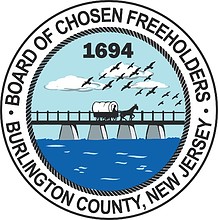Vector clipart: Burlington county (New Jersey), seal