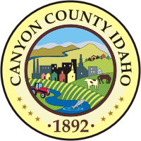 Canyon County (Idaho), seal - vector image