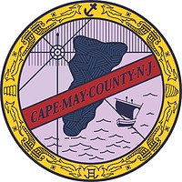 Vector clipart: Cape May county (New Jersey), seal
