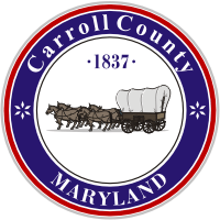 Carroll county (Maryland), seal - vector image