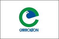 Carrollton (Texas), flag - vector image
