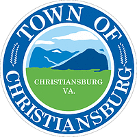 Кристиансбург (Виргиния), печать - векторное изображение