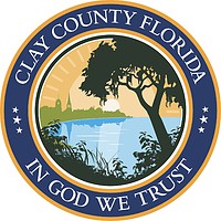 Clay County (Florida), seal - vector image