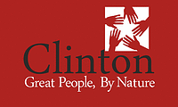 Клинтон (Миссури), флаг - векторное изображение