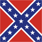 Confederate States of America, battle flag (1861-1865)