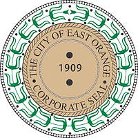 East Orange (New Jersey), seal - vector image