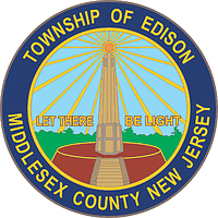 Edison (New Jersey), seal - vector image