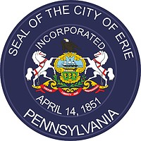 Vector clipart: Erie (Pennsylvania), seal