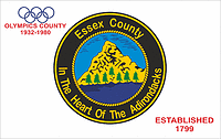 Эссекс (округ в штате Нью-Йорке), флаг - векторное изображение