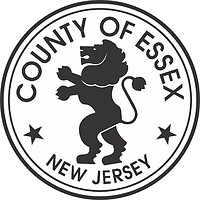 Vector clipart: Essex county (New Jersey), seal (black & white)