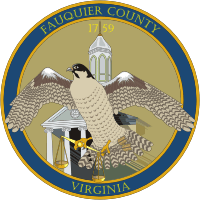 Vector clipart: Fauquier county (Virginia), seal (obverse)