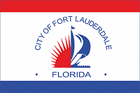 Vector clipart: Fort Lauderdale (Florida), flag