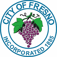 Fresno (California), seal  - vector image