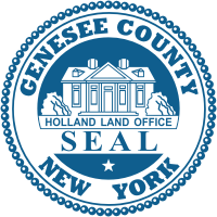 Vector clipart: Genesee county (New York), seal