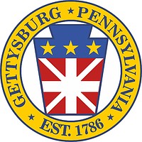 Vector clipart: Gettysburg (Pennsylvania), seal
