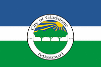 Gladstone (Missouri), flag