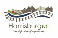 Гаррисберг (Северная Каролина), флаг - векторное изображение