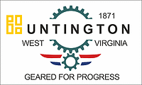 Vector clipart: Huntington (West Virginia), flag