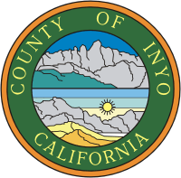 Inyo county (California), seal - vector image