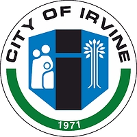 Irvine (California), seal - vector image