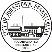 Johnstown (Pennsylvania), seal (black & white)