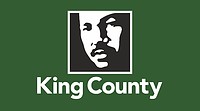 King county (Washington), flag - vector image