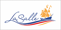 La Salle (Illinois), flag - vector image