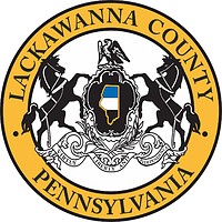 Vector clipart: Lackawanna county (Pennsylvania), seal