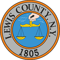 Vector clipart: Lewis county (New York), seal